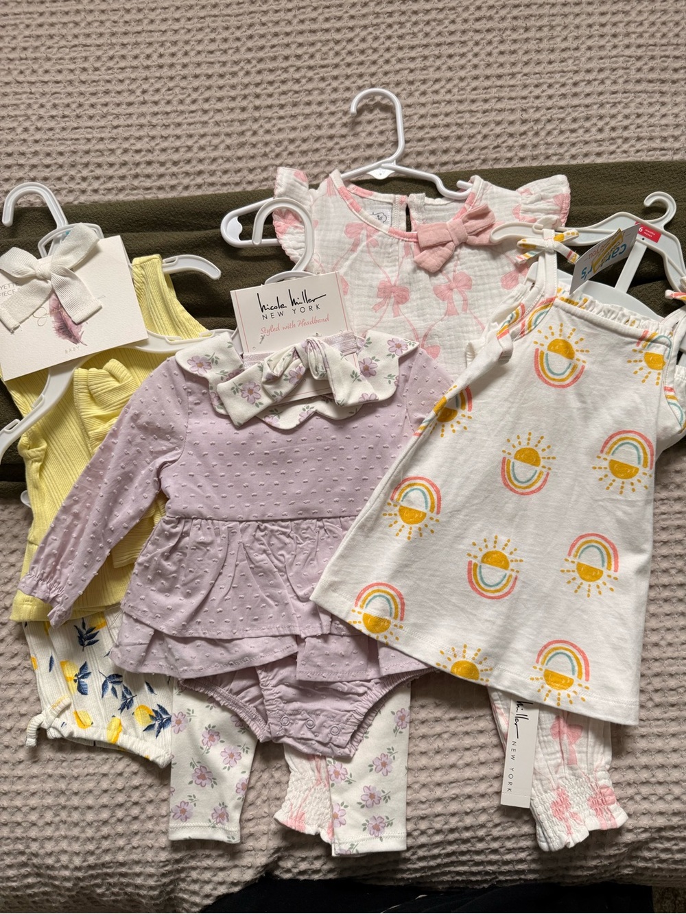 Bundle of baby girl outfits